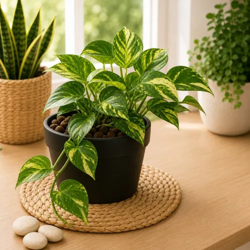 Muda de jiboia, planta natural, no vaso 11