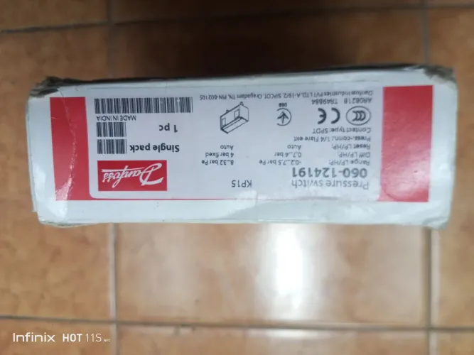 pressostato Danfoss kp15