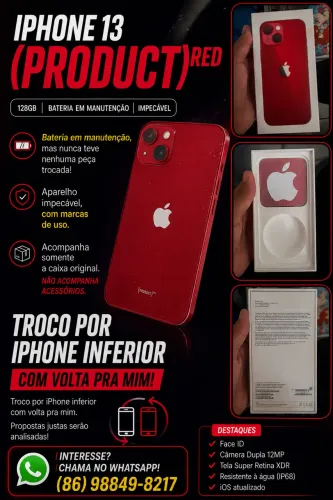 IPHONE 13 RED 128GB