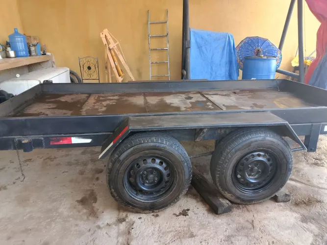 Carrocinha reforçada para gerador de até 300 KVA