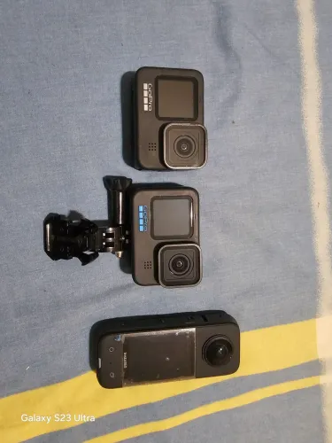Gopro 9, 11 e insta360 x3