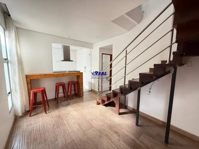 Cobertura para aluguel, 2 quartos, 1 vaga, Diamante - Belo Horizonte/MG