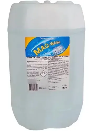 Detergente Maq Wash 20 litros máquina lavar louça industrial