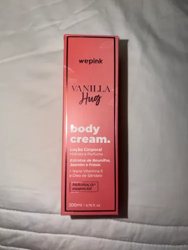 Body Cream Vanilla Hug