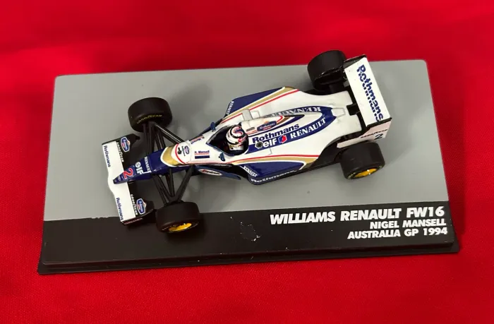 Willliams Renault FW16 Nigel Mansell Australia GP 1994 Lendas do Automobilismo 1/43