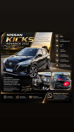 Nissan Kicks Advance 1.6 16V Flex AUT 2022