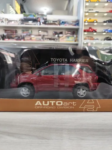 Miniatura Toyota Harrier AutoArt 1/18 Off-Road Raro Caixa