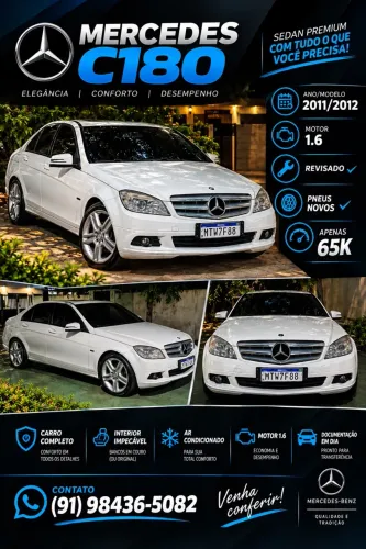 Mercedes-Benz C-180 CGI Classic 1.8 16V 156cv Aut. 2011