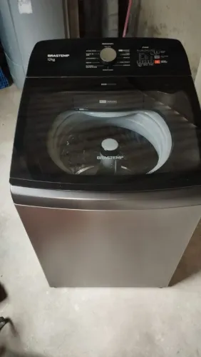 Máquina de Lavar Brastemp 12kg 220V + Transformador 110V