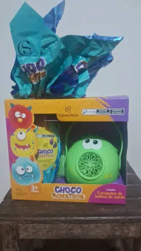Máquina de bolhas Cacau Show