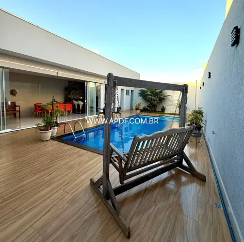Casa para Venda em Brasília, Setor Habitacional Vicente Pires, 4 dormitórios, 4 suítes, 5