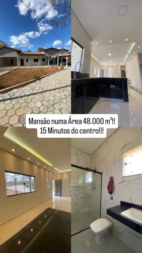 Mansão numa Área 48.000 m²/15 Minutos do centro da cidade !!!!