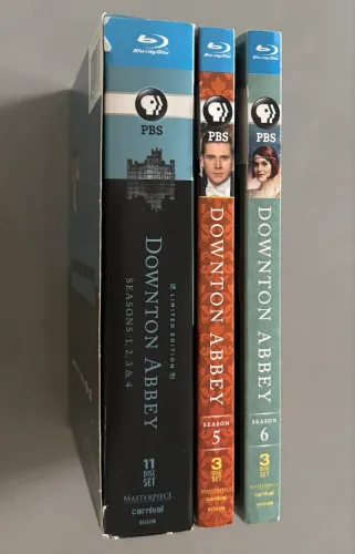Set completo da série Downtown Abbey