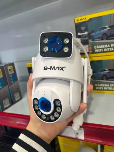 Câmera Dupla Externa Prova d'água com Visão noturna Microfone Imagem Full HD