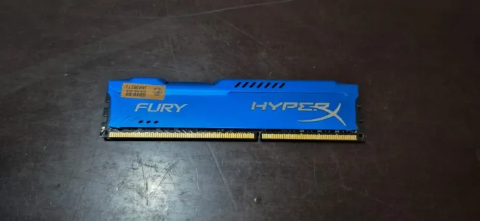 Memória RAM HyperX Fury 8 GB DDR3 1600 MHz Azul