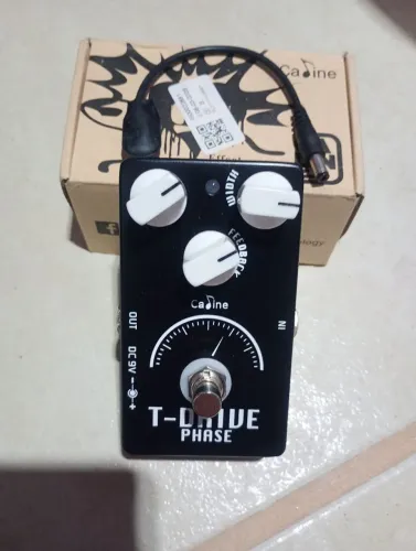 Pedal Caline t drive phase para guitarra violão