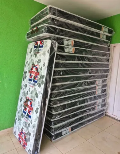 PROMOÇÃO DE ANO NOVO, COLCHÃO OMEGA SOLTEIRO D33 14CM DE ESPUMA POR APENAS 319