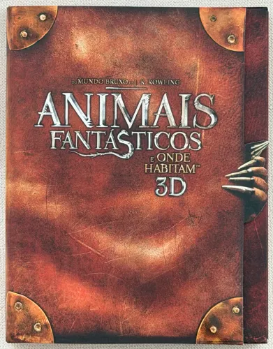 Blu-ray + Blu-ray 3D Animais Fantásticos e Onde Habitam