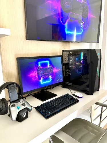 PC Gamer i5-10400F + GTX 1650 Super + 16GB + Monitor LG + Nota Fiscal