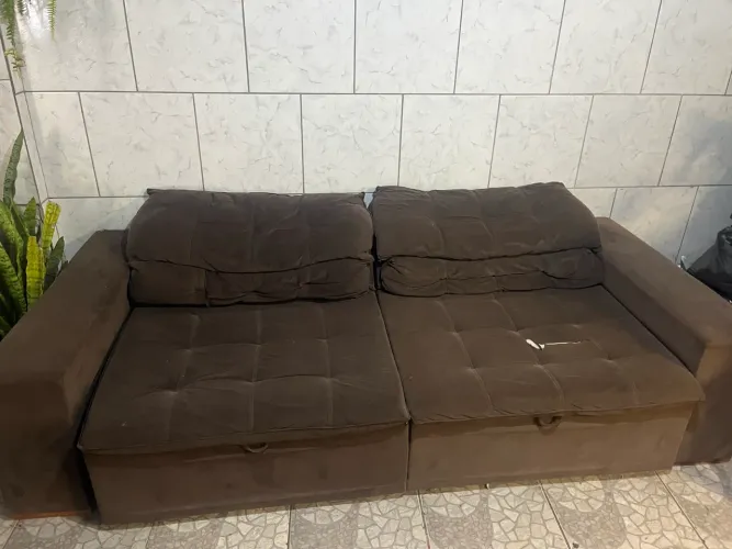 vendo Sofá Retrátil 4 lugares