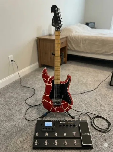 Guitarra Tagima JA2 (ORIGINAL MUITO NOVA) + Pedaleira POD HD 500 Line 6