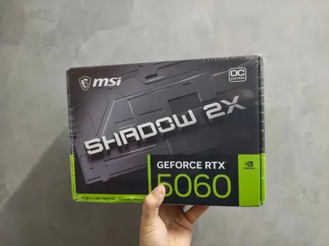 Placa de vídeo Rtx 5060 Msi,dual fan, 8gb , gddr7 [NOVO]