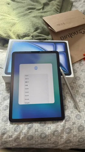 iPad Air 5 M1 64GB Azul + Capa, Película Fosca e Caneta
