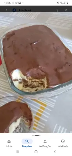 Torta de bolacha sob encomenda