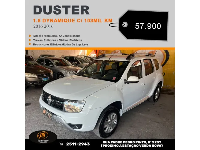 Renault Duster Dynamique 1.6 Hi-flex 16V Mec. 2016