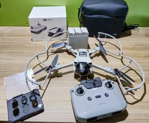 DJI Mini 3 ? Kit Completo 3 Baterias Filtro ND