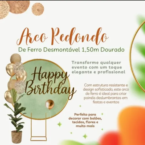 Aluguel de Painel Redondo Para Festas