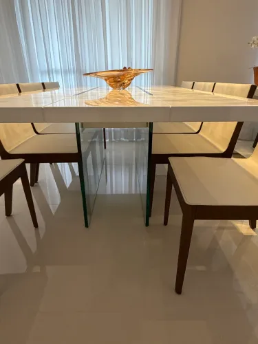 Mesa de jantar completa Breton Actual