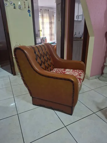 Poltrona de couro vintage