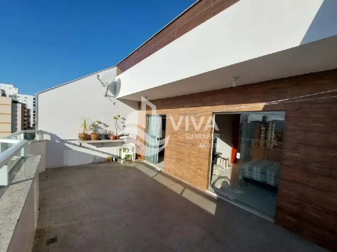 Cobertura de luxo à venda na Praia do Morro, Guarapari-ES: 3 quartos, 1 suíte, 2 salas, 3 
