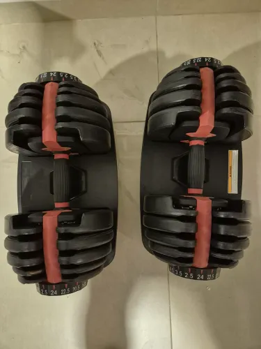 Par de Halteres Inteligentes Ajustáveis 2,5kg a 24kg - Barato