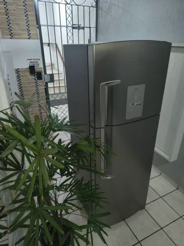 Frost Free Brastemp inox 441 litros 230v entrega grátis