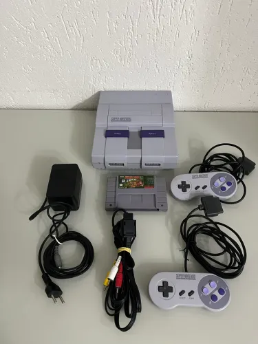 Super Nintendo Tdo Original Com Donk kong Contry
