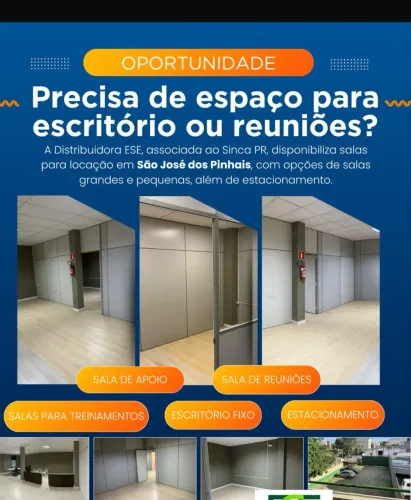 Aluga se sala para escritórios com ótima localização próximo ao aeroporto 