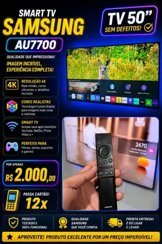 Smart tv Samsung au7700