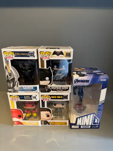 Funko Pop Mad Max Batman Sauron Flash