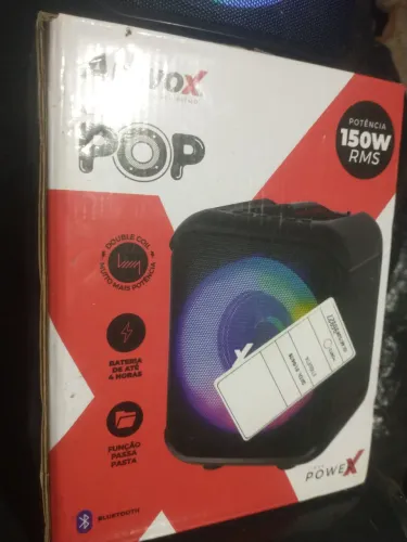 Caixa de som Bluetooth 150w pop anvox
