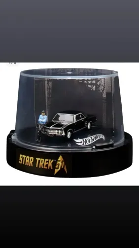 Diorama "Star Trek 50th Anniversary" Mr. Spock - Hotwheels, 
