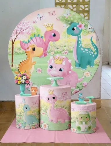 Kit menina Dino Baby