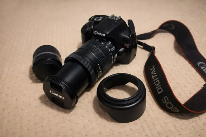 Camera Canon Eos T3 Lente 18-135mm