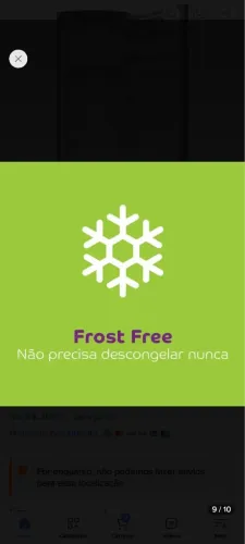 Geladeira Consul Froost Free 342 litros Cor inox com gavetão