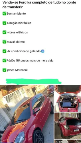 Ford KA 1.0 8v/1.0 8V ST Flex 3P 2013