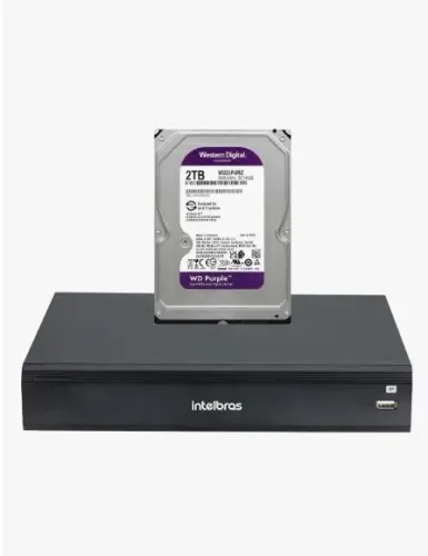Gravador de vídeo IP Intelbras NVD 1516 - HD 2 teras