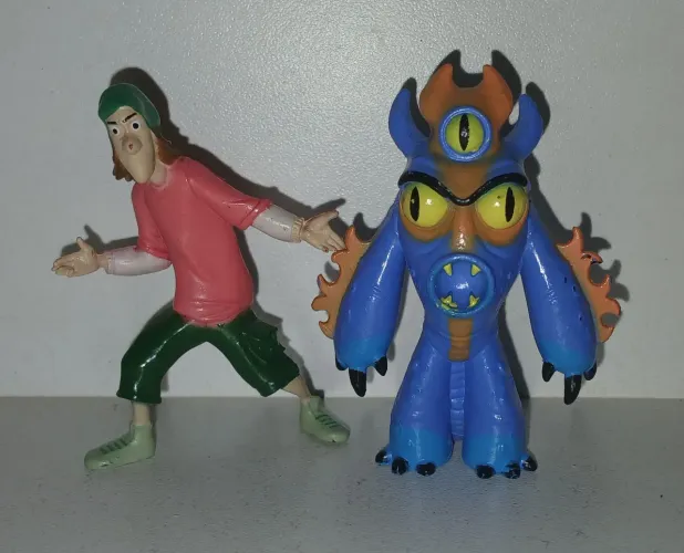 LOTE 2 DUPLA BONECOS MINIATURAS OPERAÇÃO BIG HERO 6 FRED