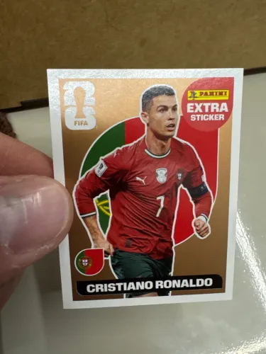 Figurinha legends Cristiano Ronaldo bronze