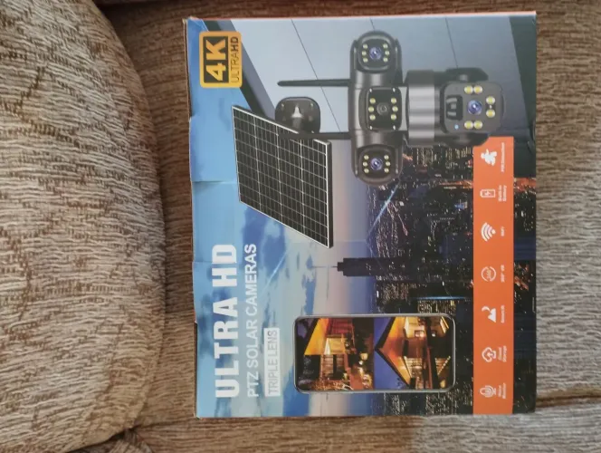 Camera ultra HD ptz solar